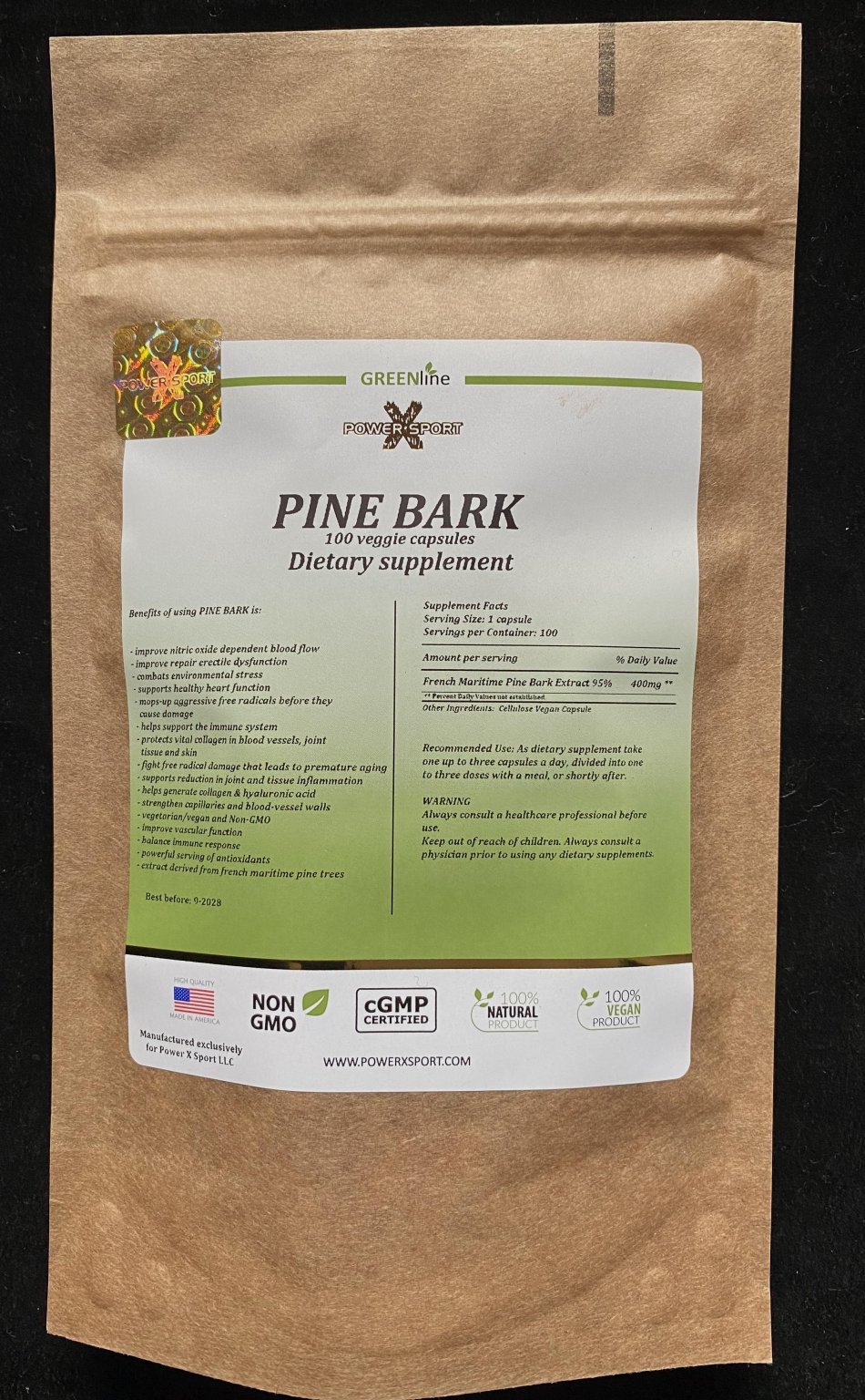 Pine Bark (Pycnogenol) Uncle Sarm