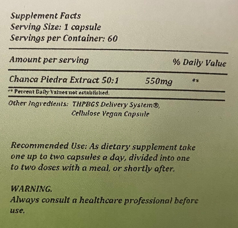 Chanca Piedra - obrazek 2