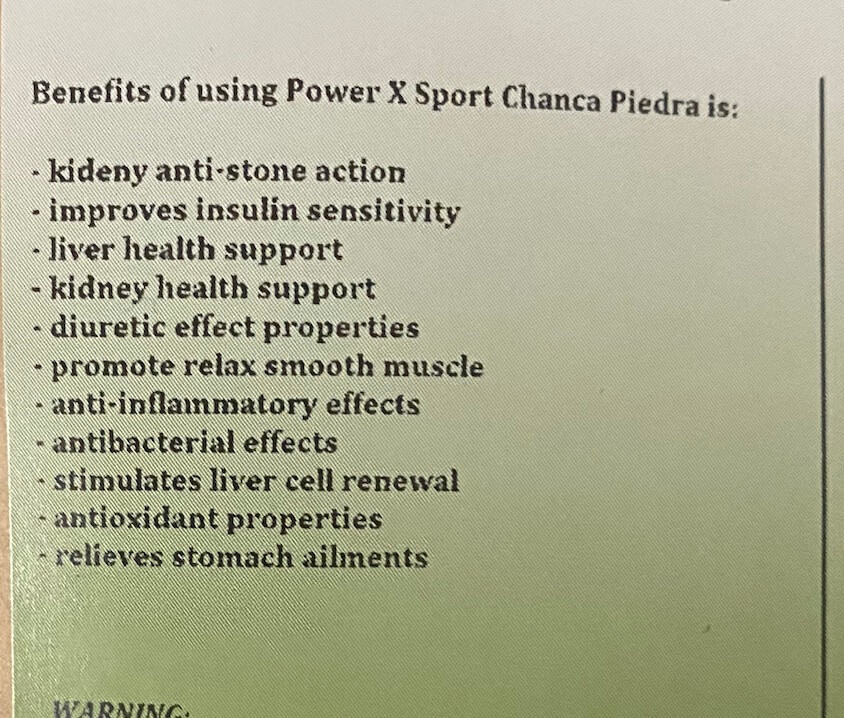 Chanca Piedra - obrazek 3